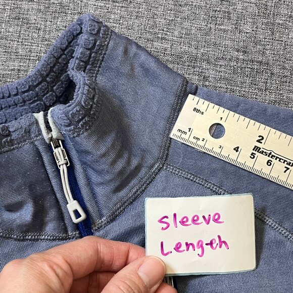 Patagonia R1 Fleece Half Zip Polartec Pullover - Women's Size M - Blue - Picture 11 of 15